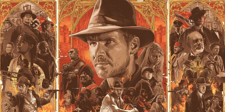 Indiana Jones Bottleneck Gallery print
