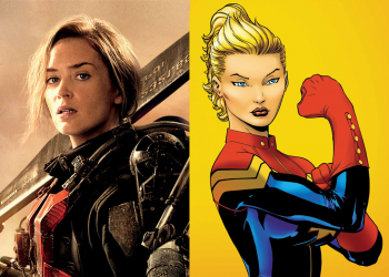 emily blunt captain marvel