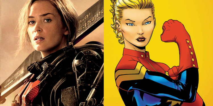 emily blunt captain marvel