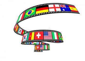 flag movie d image film strip different 41328779