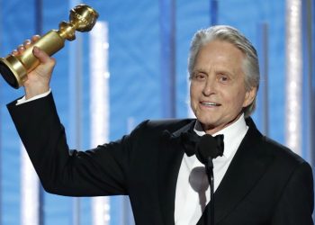 michael douglas golden globes 2019 onstage getty h 2019