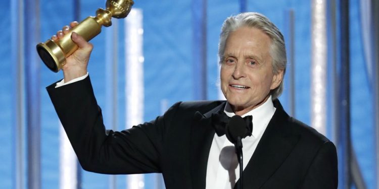 michael douglas golden globes 2019 onstage getty h 2019