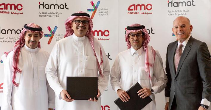 توقيع الاتفاقية رئيس مجلس إدارة شركة مشاريع الترفيه عبد الله الداود ورئيس شركة أصالة القابضة فؤاد الراشد