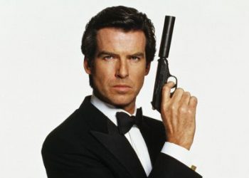 irish actor pierce brosnan as james bond in a publicity news photo 138084872 1551742467