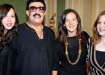 سمير غانم وعائلته