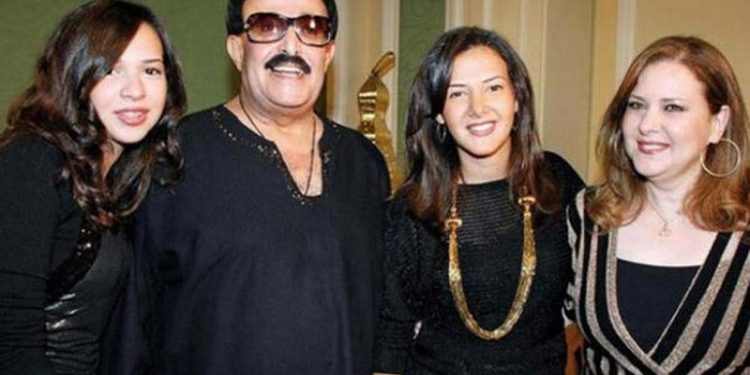 سمير غانم وعائلته