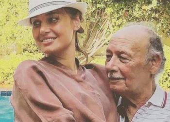 حلا شيحة ووالدها