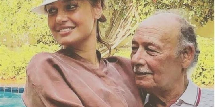 حلا شيحة ووالدها