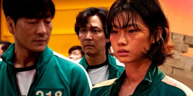 Squid Game Player 218 and 067