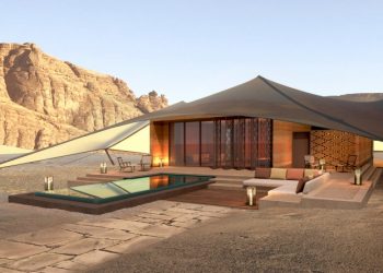 صور مدهشة.. AW2 تصمم منتجع خيم بدوي في صحراء العلا 9 800x444 1