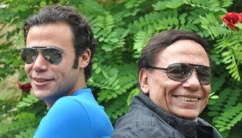 عادل إمام وابنه