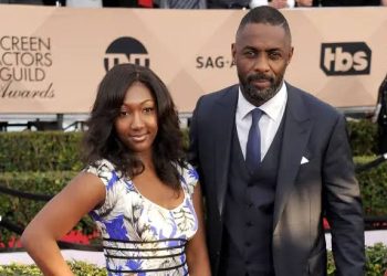 إدريس إلبا وابنته