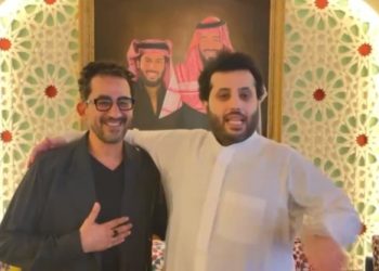 أحمد حلمي وتركي آل الشيخ e1667975437991