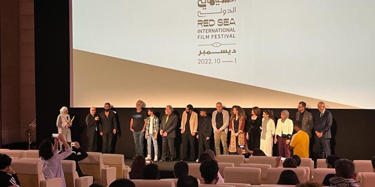 63445 عرض فيلم جنائن معلقة في مهرجان البحر الأحمر السينمائى بحضور أبطاله 8 e1670135825760