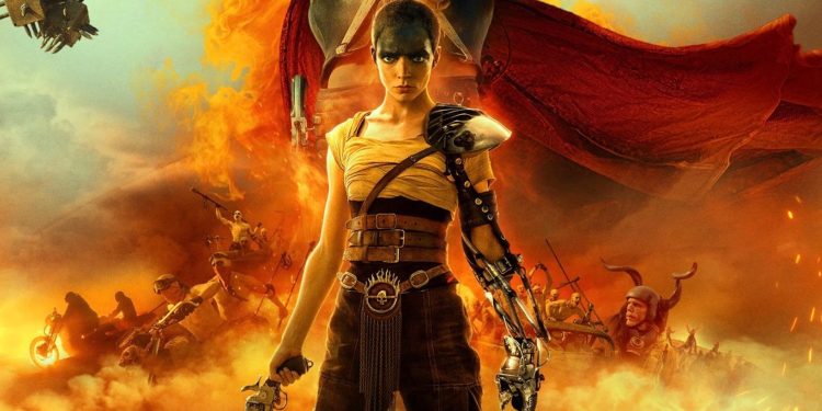 new poster for furiosa a mad max saga gets a new poster fury is born