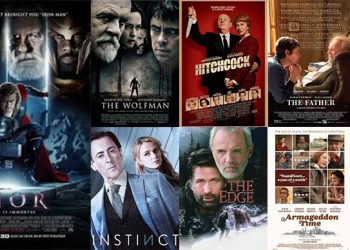 10 من أبرز أعمال صانع الأفلام العالمي أنتوني هوبكنز