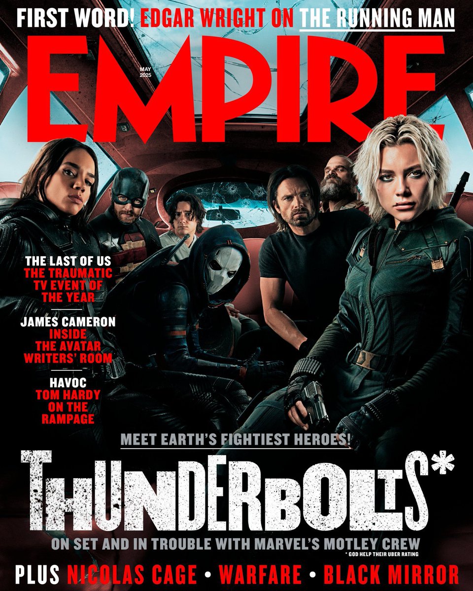 طرح ملصق ترويجي جديد لفيلم المغامرة والأكشن «Thunderbolts»