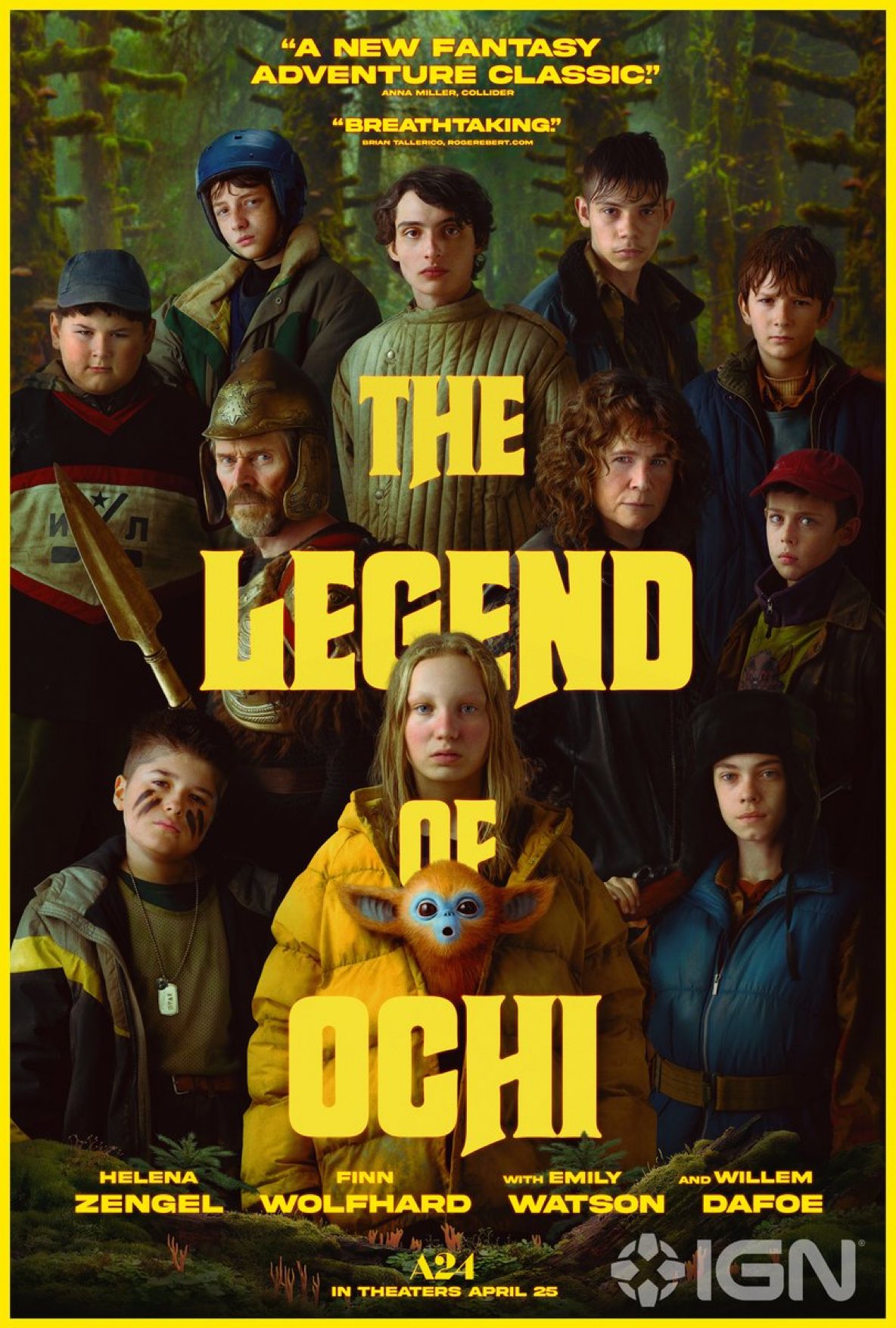 الكشف عن بوستر دعائي جديد لفيلم المغامرة والفنتازيا «The Legend of Ochi»