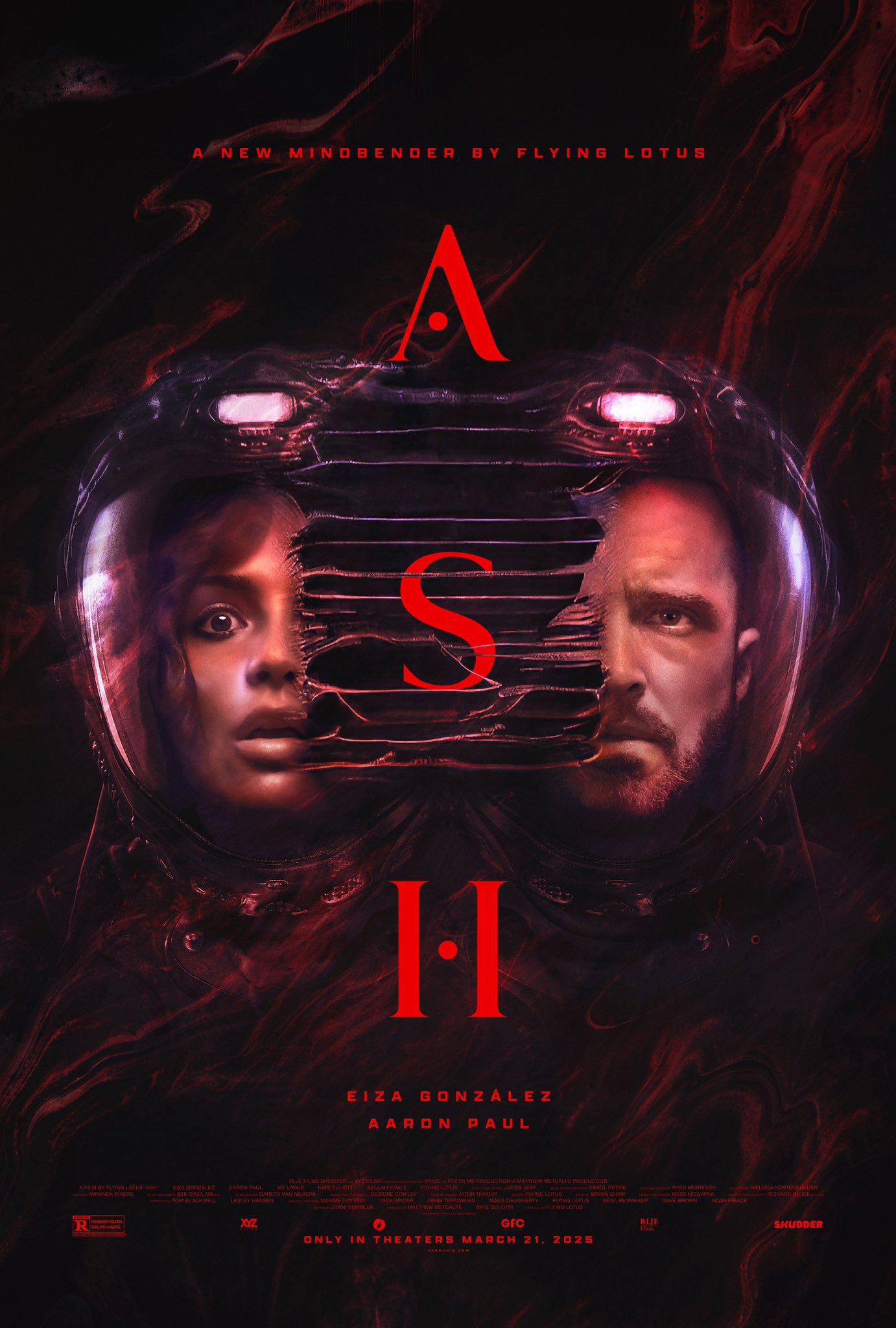 الكشف عن ملصق تشويقي جديد من كواليس فيلم الرعب والإثارة والخيال العلمي «Ash»