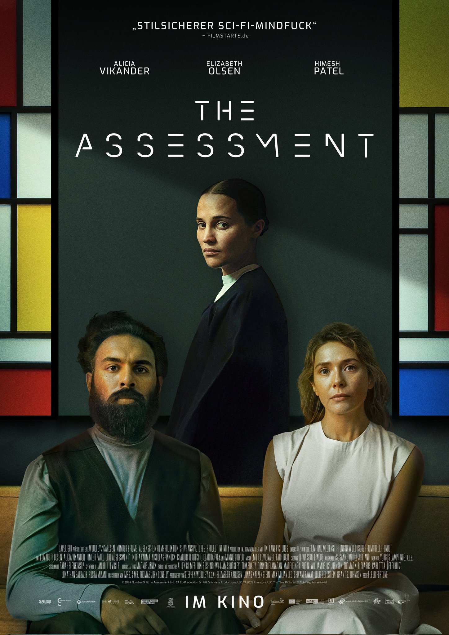 الكشف عن بوستر دعائي جديد لفيلم الخيال العلمي والإثارة «The Assessment»