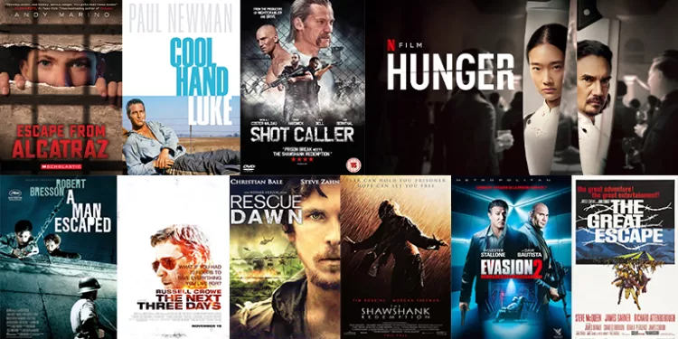 10 أفلام تحبس الأنفاس بقصص «هروب جريئة» من خلف القضبان