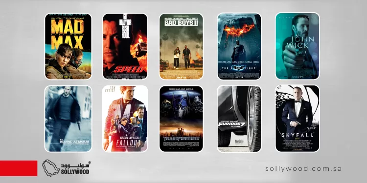 10 أفلام أكشن مشتعلة بـ«المطاردات» و«الانفجارات»