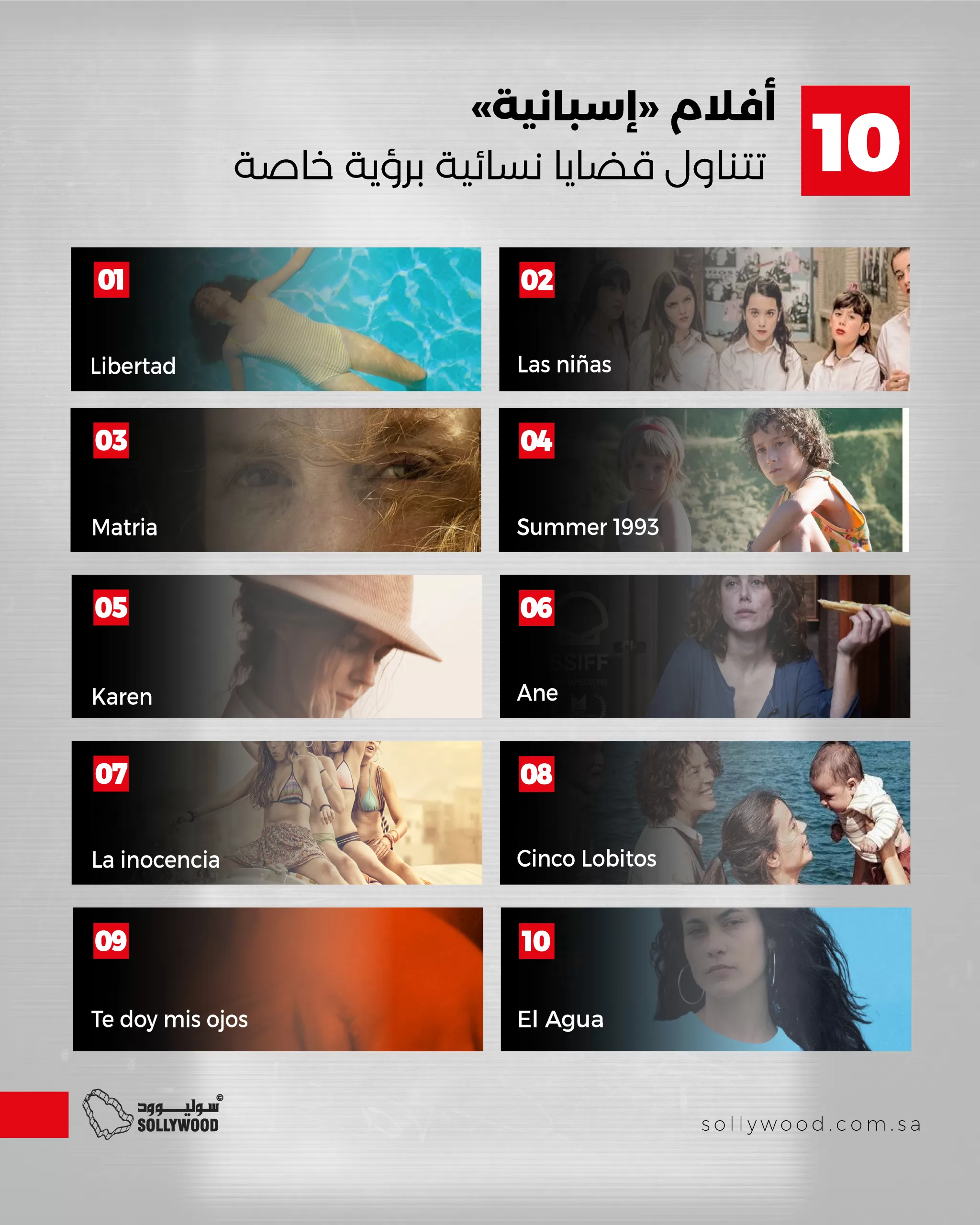 أفلام «إسبانية» تتناول قضايا نسائية برؤية خاصة 