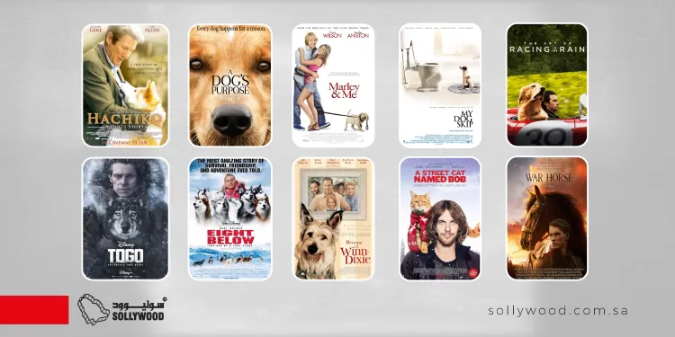 10 أفلام درامية تناولت «حيوانات أليفة» غيّرت حياة أصحابها