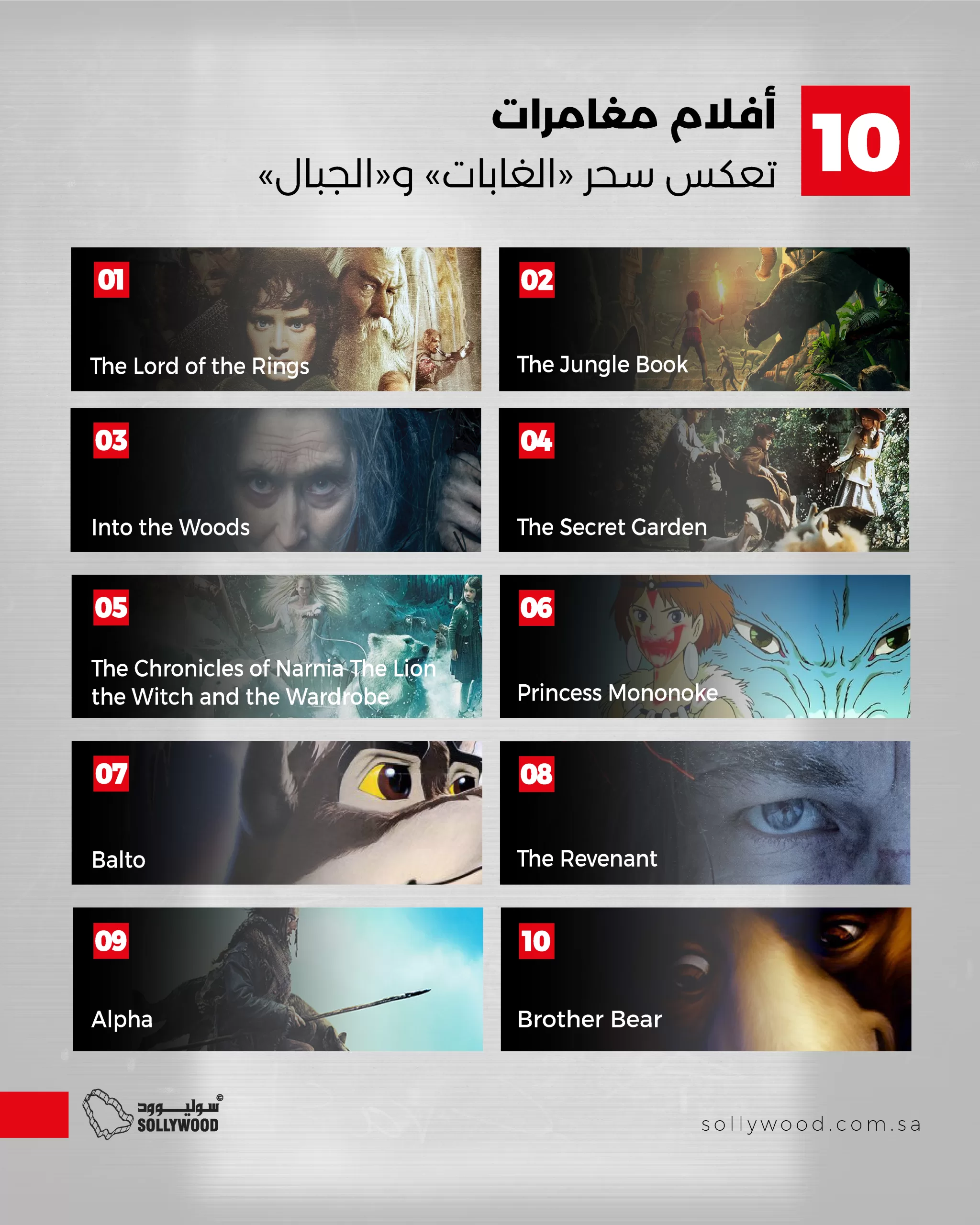 أفلام مغامرات تعكس سحر «الغابات» و«الجبال» انتسجرام كبير