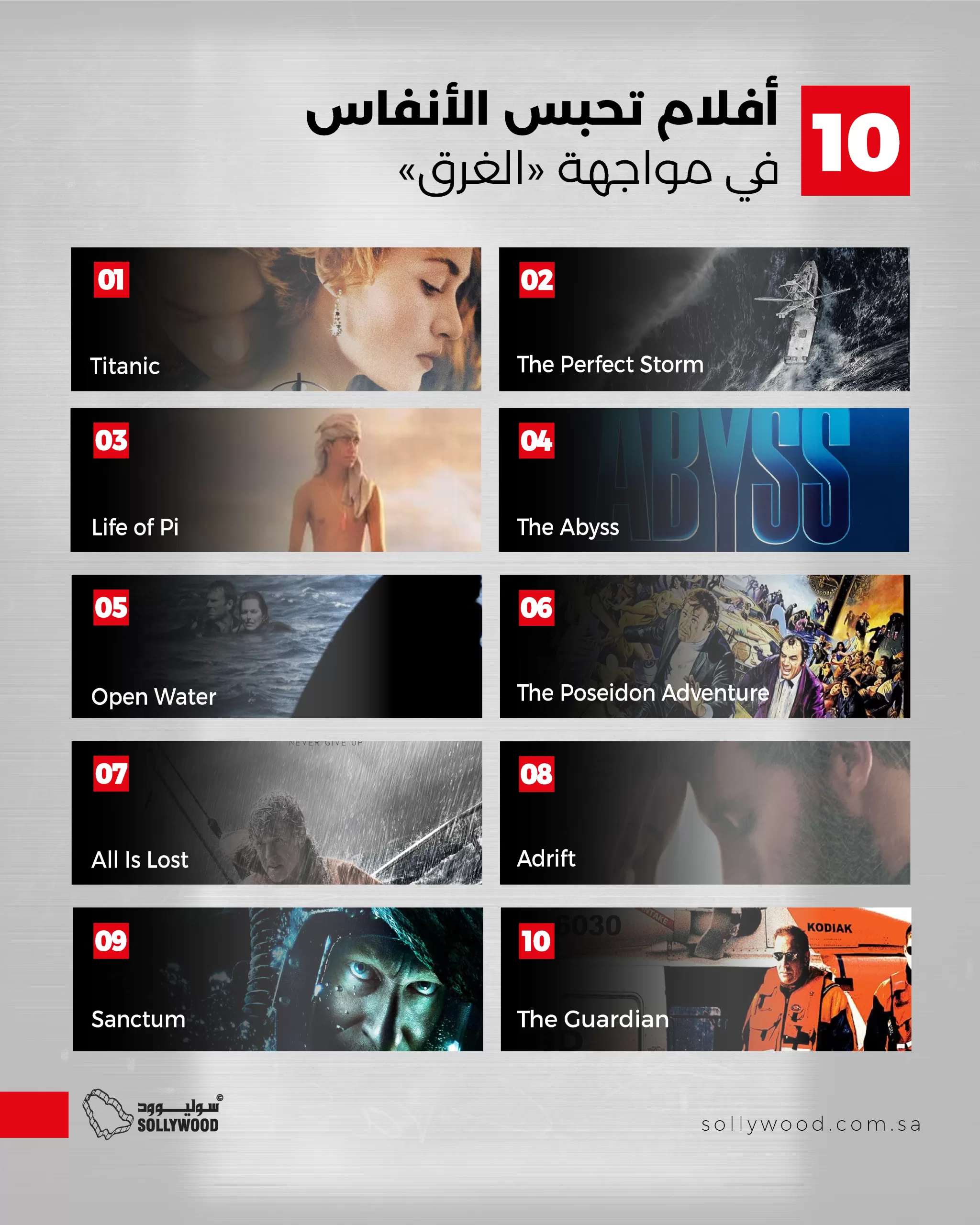 أفلام تحبس الأنفاس في مواجهة «الغرق» 