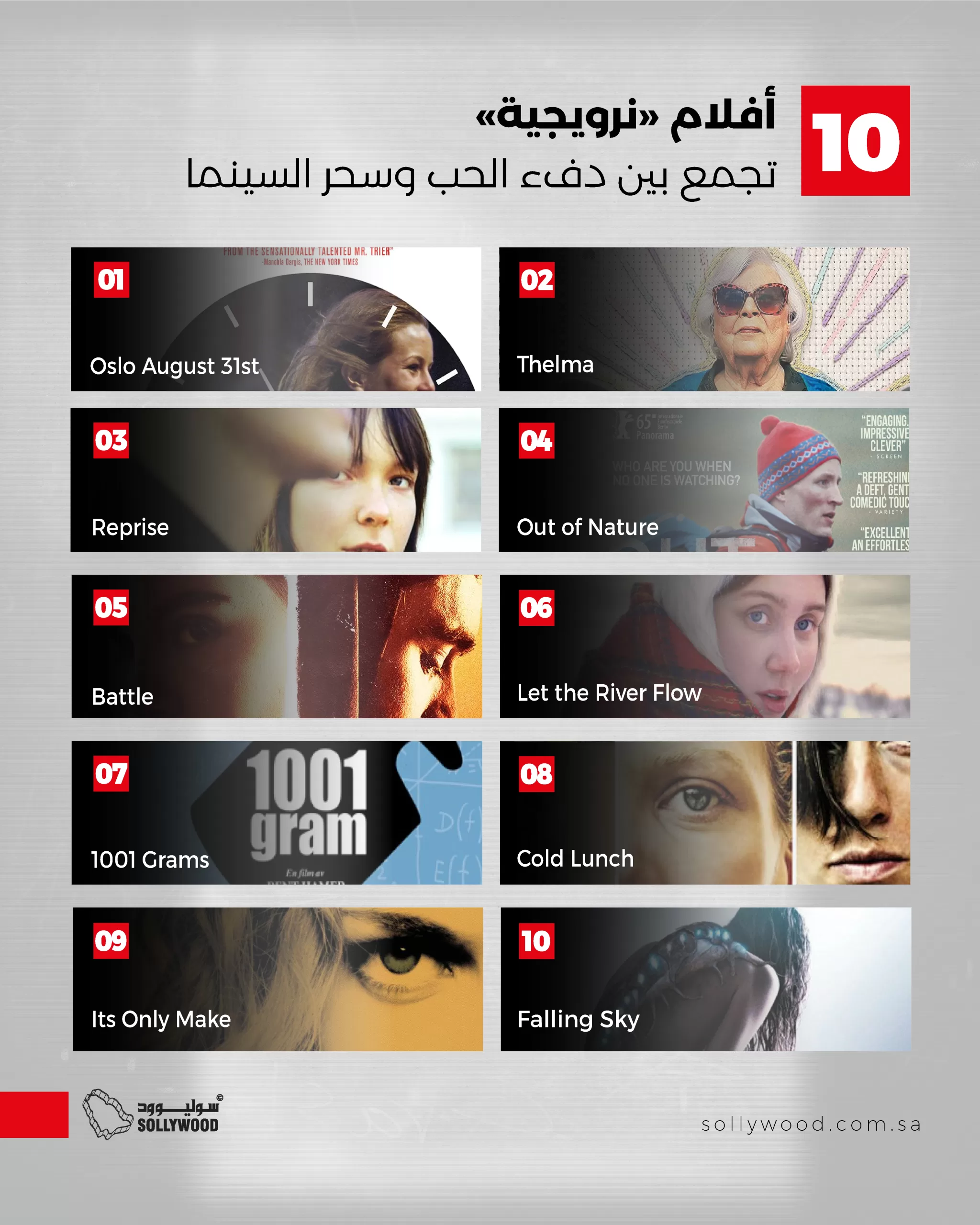 أفلام «نرويجية» تجمع بين دفء الحب وسحر السينما 