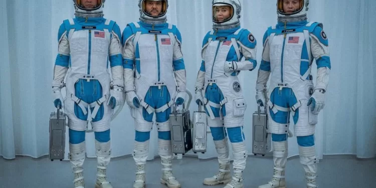 طرح ملصق دعائي جديد لفيلم الأبطال الخارقين «The Fantastic Four: First Steps»