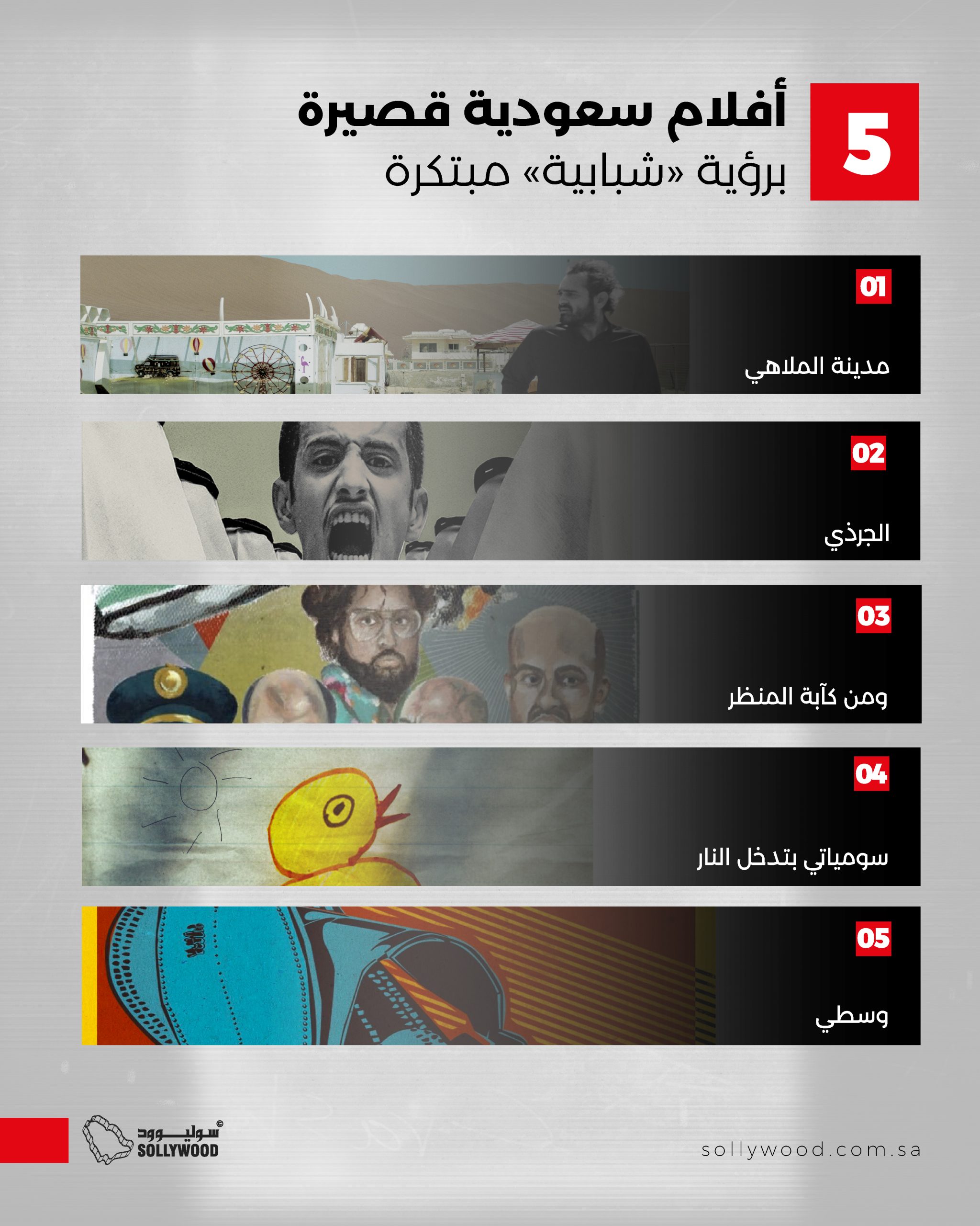أفلام سعودية قصيرة برؤية «شبابية» مبتكرة أفلام سعودية قصيرة برؤية «شبابية» مبتكرة