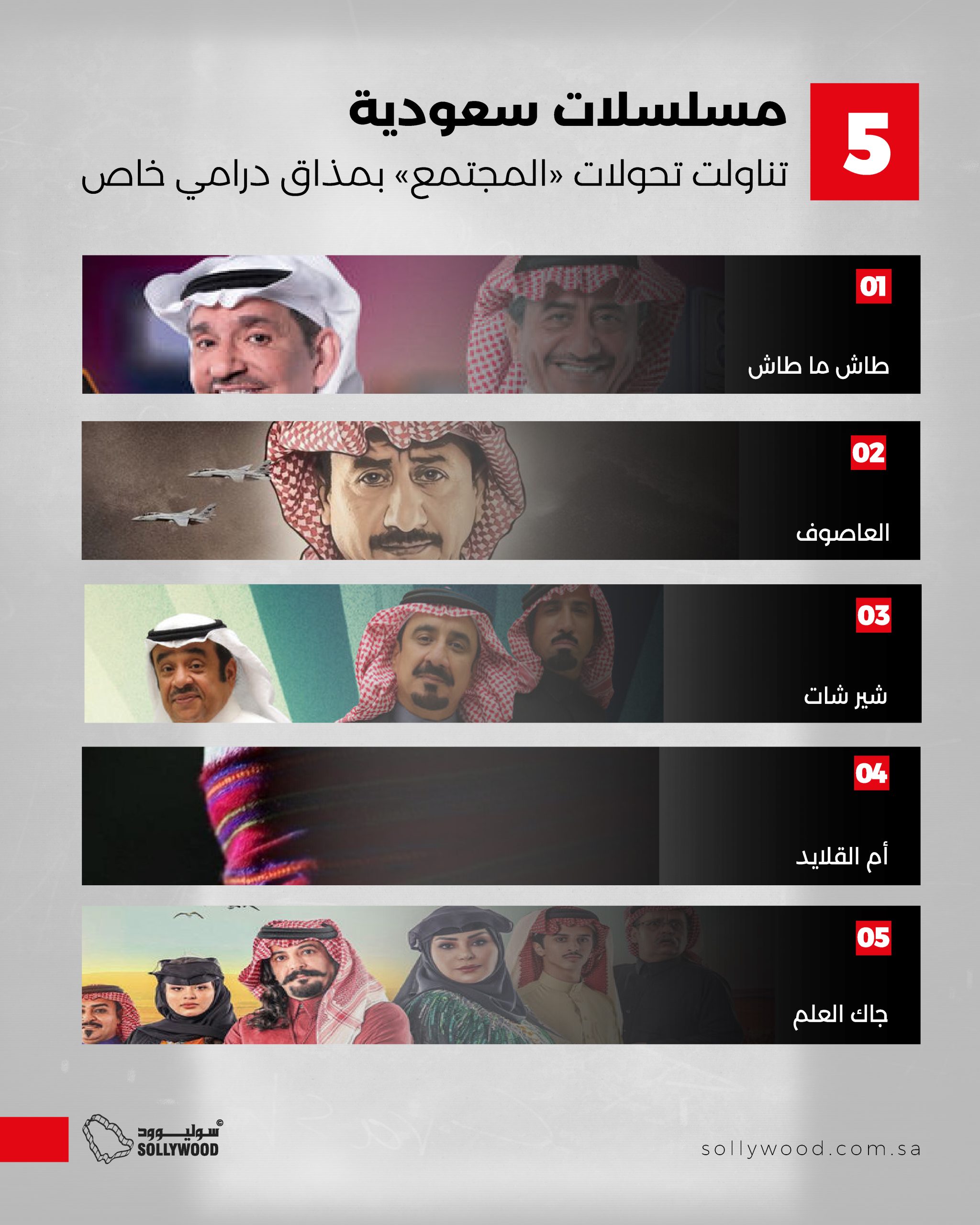 مسلسلات سعودية تناولت تحولات «المجتمع» بمذاق درامي خاص 