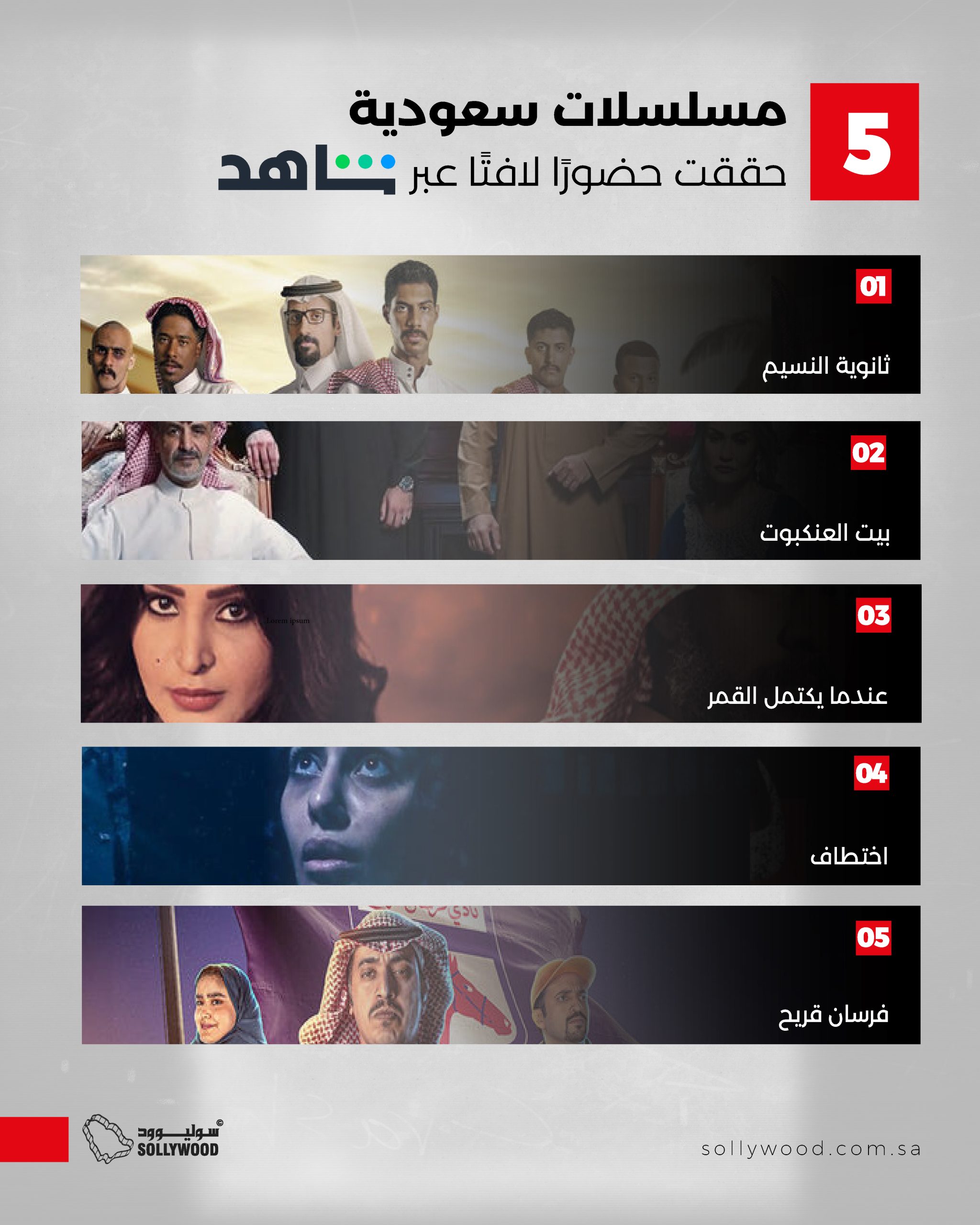 مسلسلات سعودية حققت حضورًا لافتًا عبر 