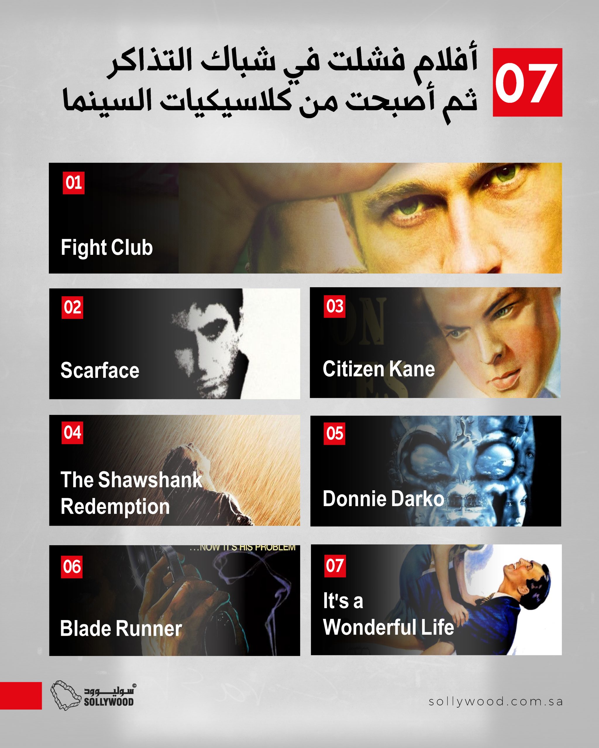 أفلام فشلت في شباك التذاكر ثم أصبحت من كلاسيكيات السينما