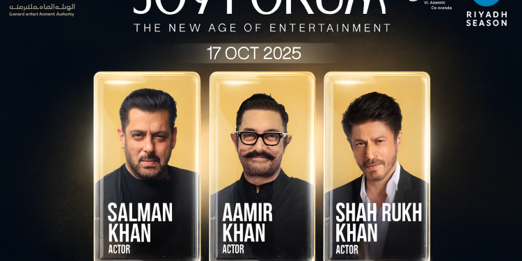 معالي المستشار «تركي آل الشيخ» يعلن مشاركة نجوم بوليوود في «Joy Forum 2025»