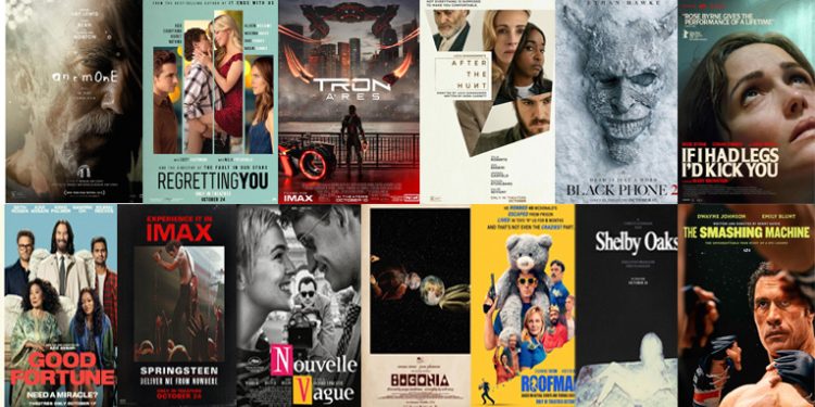 13 فيلمًا جديدًا في صالات السينما العالمية.. أكتوبر الجاري