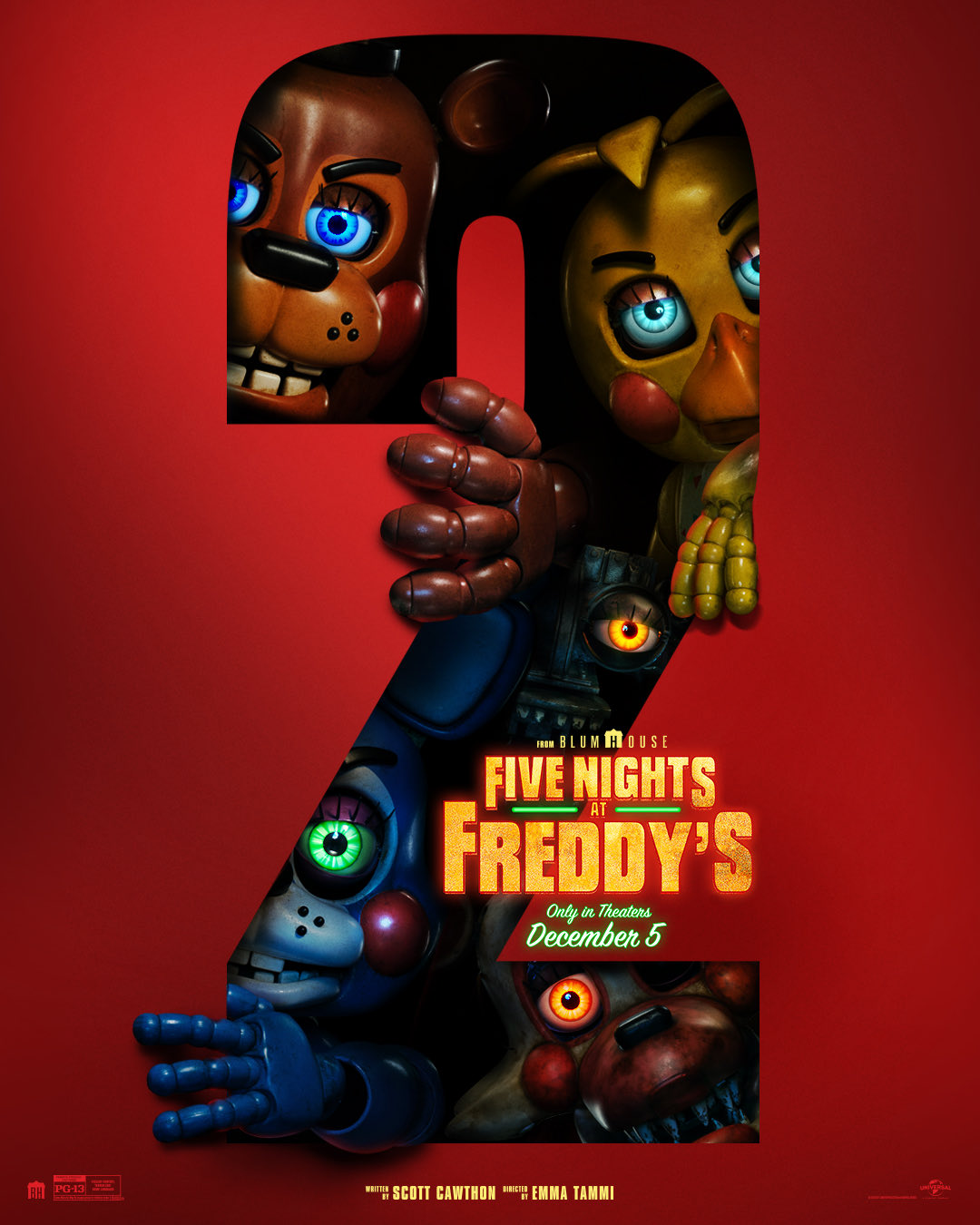 فيلم Five Nights at Freddy’s 2 فيلم Five Nights at Freddy’s 2