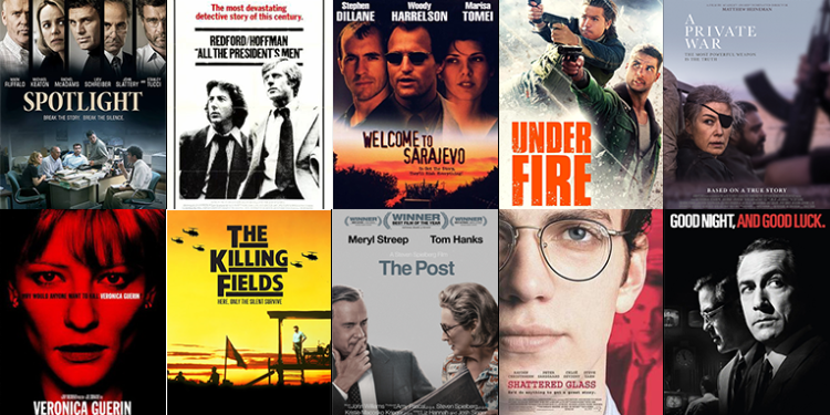 10 أفلام كشفت مخاطر العمل «الصحفي» وشجاعة كشف الحقيقة