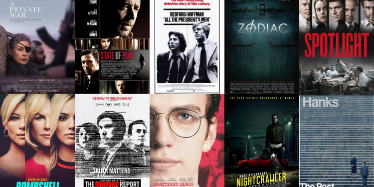 أفلام عن الصحافة