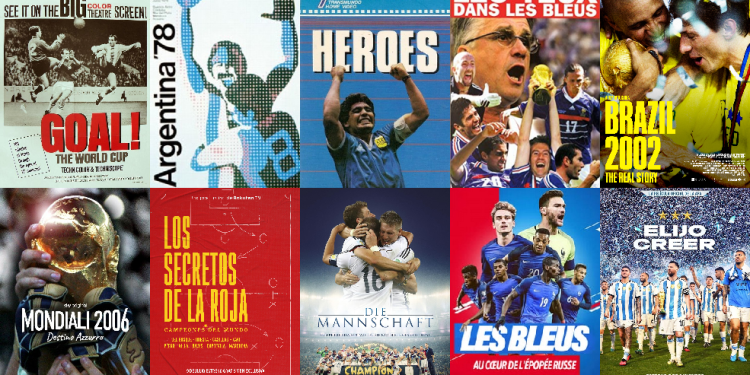 لحظات المجد.. 10 أفلام وثّقت تتويج المنتخبات بـ«كأس العالم»