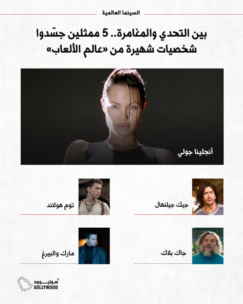 5 ممثلين جسّدوا شخصيات شهيرة من «عالم الألعاب»