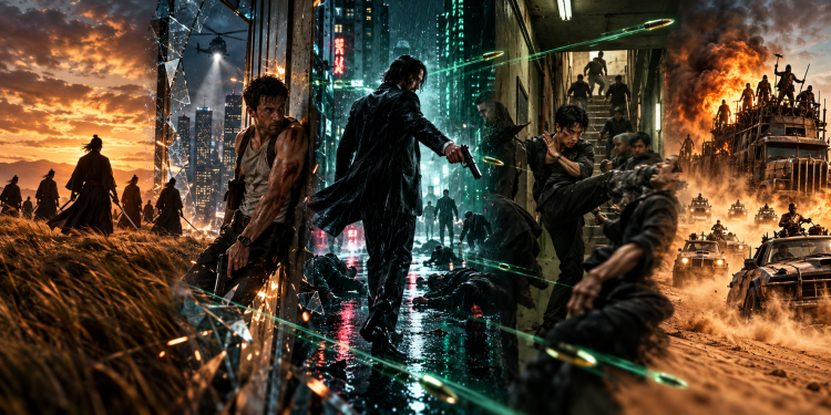 أفلام الأكشن في السينما.. 10 معالجات صنعت أشهر أفلام الحركة